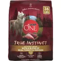 Purina ONE True Instinct Natural High Protein with Real Turkey & Venison Dry Dog Food New