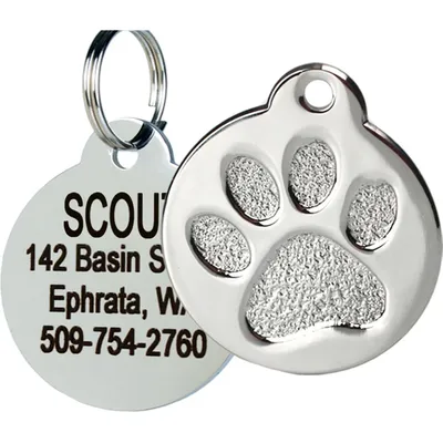 Frisco Stainless Steel Personalized Dog &amp; Cat ID Tag