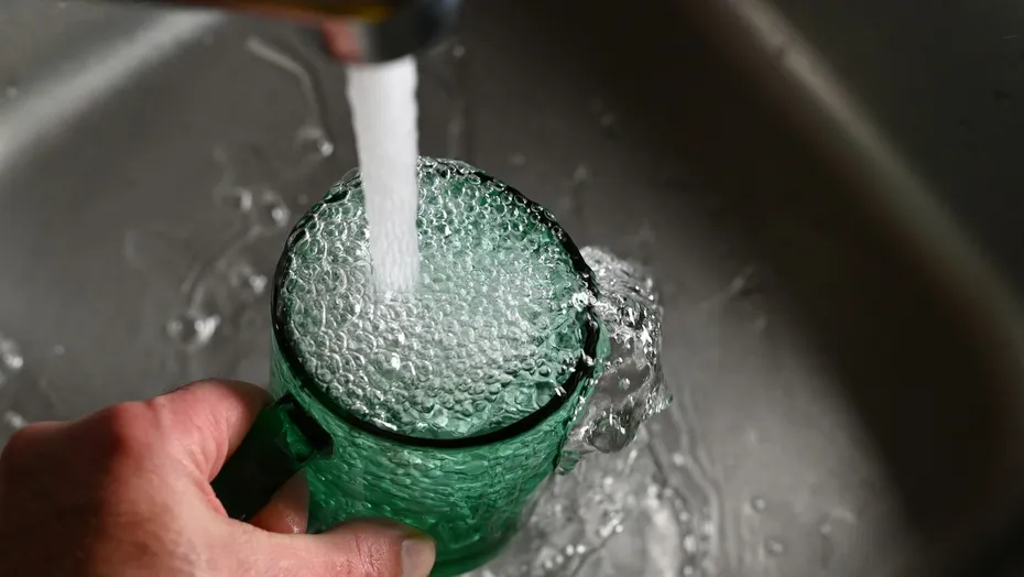 getting tap water