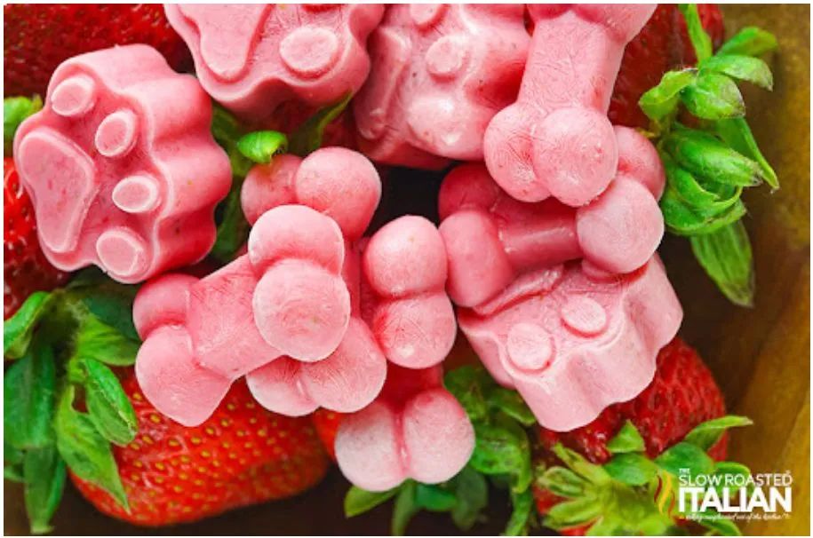 Frozen Strawberry Treats