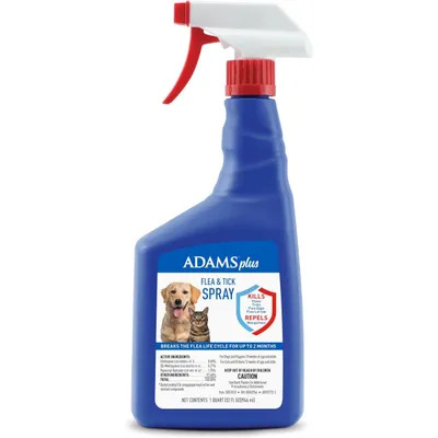 Adams Plus Topical Flea &amp; Tick Spray