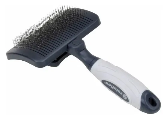 Evolution Self-Cleaning Dog Slicker Brush