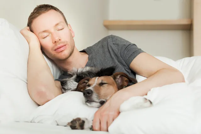 Why Does My Dog Sleep With Me? 5 Usual Reasons & Vet-Verified Considerations