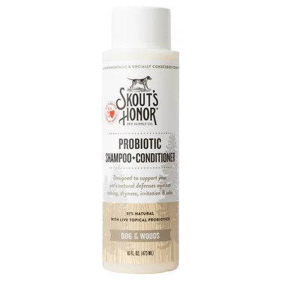 Skout’s Honor Probiotic Dog Shampoo &amp; Conditioner