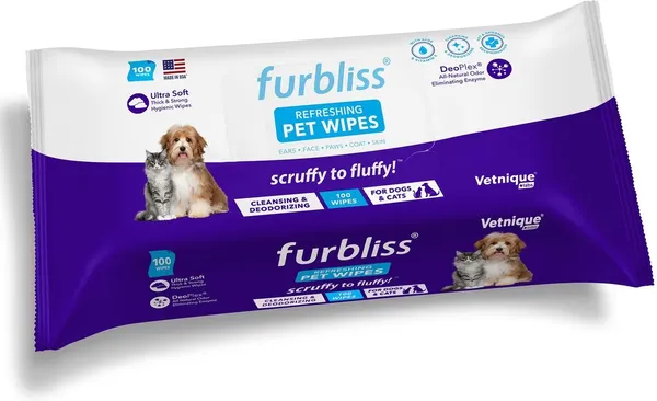 Vetnique Labs Furbliss Pet Wipes