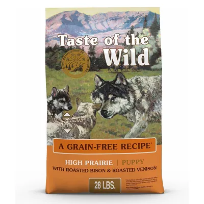 Taste of the Wild High Prairie Puppy Formula Grain-Free Dry Dog Food