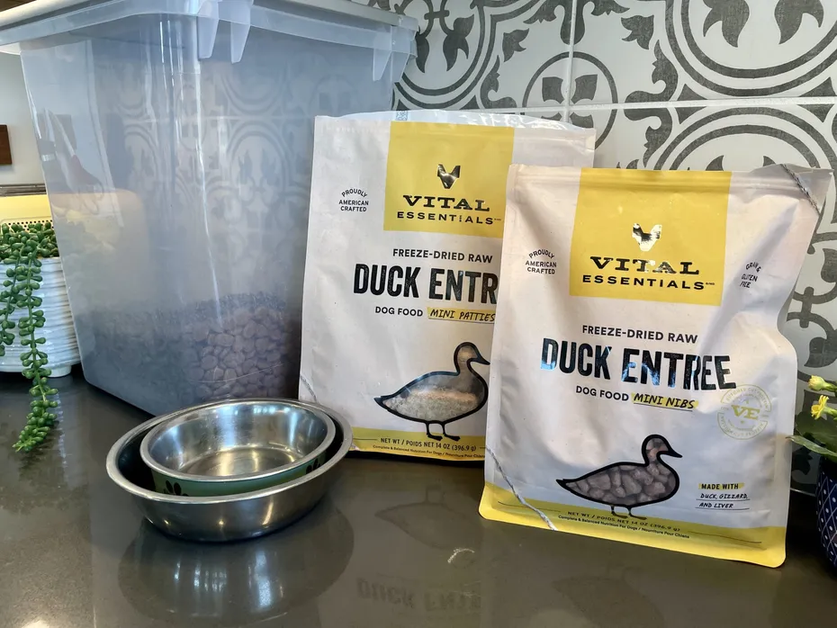 Vital Essentials raw dog food