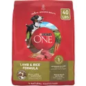 Purina ONE Natural SmartBlend Lamb & Rice Formula Dry Dog Food New