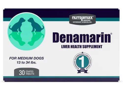 Nutramax Denamarin for Liver Health Tablets for Medium Dogs