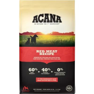ACANA Red Meat Recipe Grain-Free Dry Dog Food New