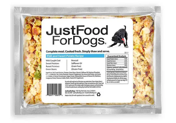 Just Food for Dogs Fish &amp; Sweet Potato