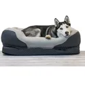BarksBar Orthopedic Bolster Dog Bed
