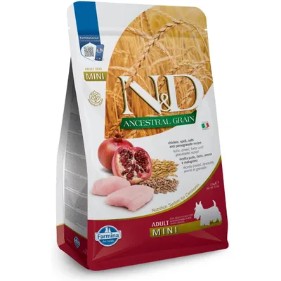 Farmina Natural & Delicious Mini Breed Formula Dry Dog Food new