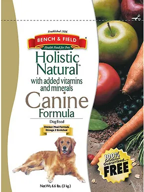 Bench &amp; Field Holistic Natural Canine Formula