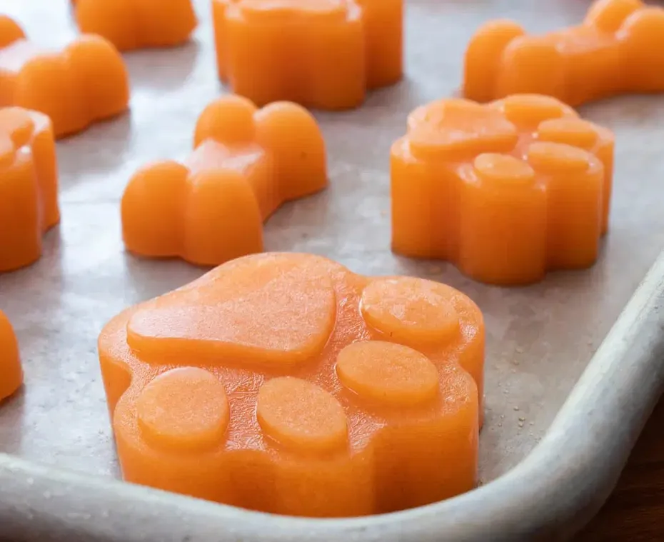 Frozen Carrot Apple Treats