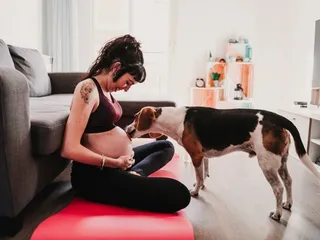 Why Is My Dog Licking My Belly Button? 7 Reasons & What to Do