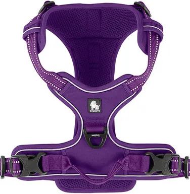 Chai's Choice Premium Outdoor Adventure 3M Polyester Reflective Front Clip Dog Harness