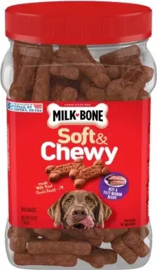 Milk-Bone Soft &amp; Chewy Beef &amp; Filet Mignon Recipe Dog Treats