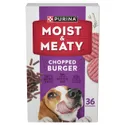 Moist & Meaty Chopped Burger Dry Dog Food