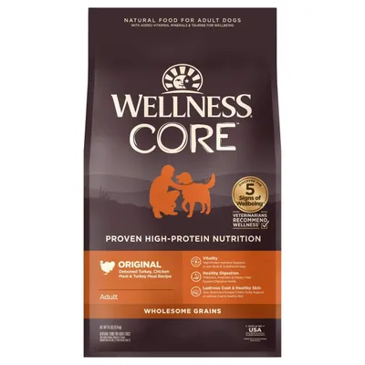 Wellness CORE Wholesome Grains Original Recipe High Protein Dry Dog Food
