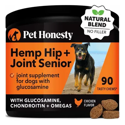 PetHonesty Hemp Hip + Joint Health Soft Chew Joint Supplement