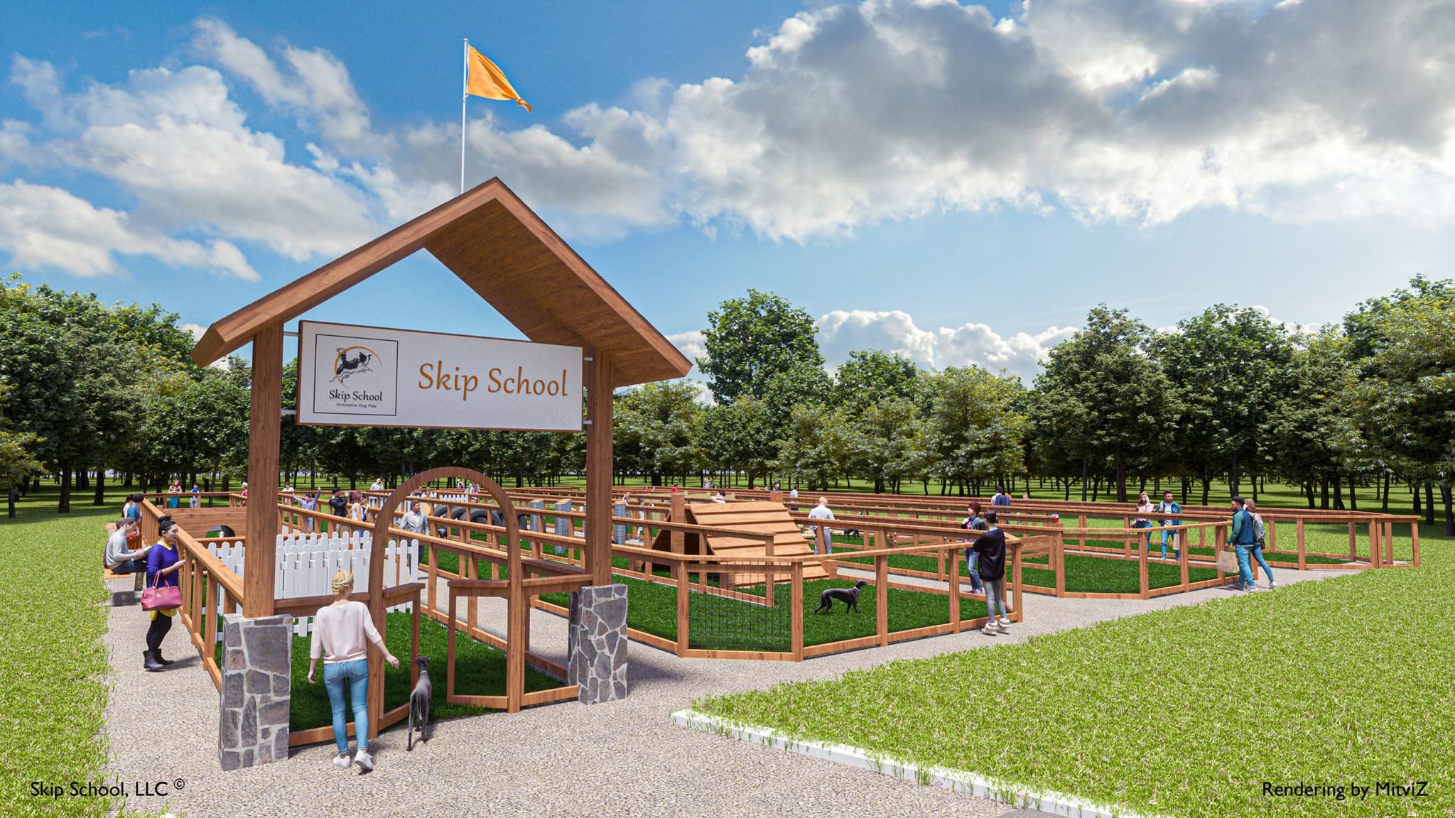 Redesigning Dog Parks: A New Way for Pups to Play