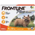 Frontline Plus Flea & Tick Spot Treatment for Small Dogs