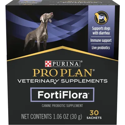 Purina Pro Plan Veterinary Diets FortiFlora Powder Digestive Supplement for Dogs