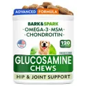 Bark&Spark Glucosamine Hip & Joint Care Dog Treats Supplement