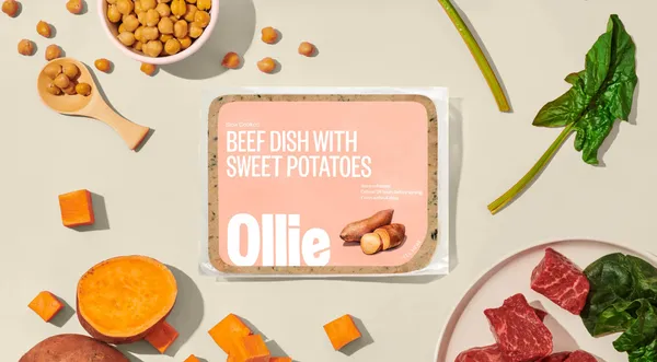 Ollie Fresh Beef Dish With Sweet Potatoes