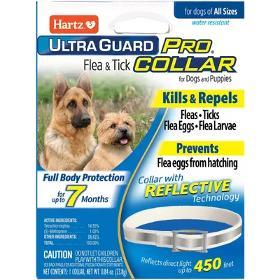 Hartz UltraGuard Pro Reflecting Flea &amp; Tick Collar
