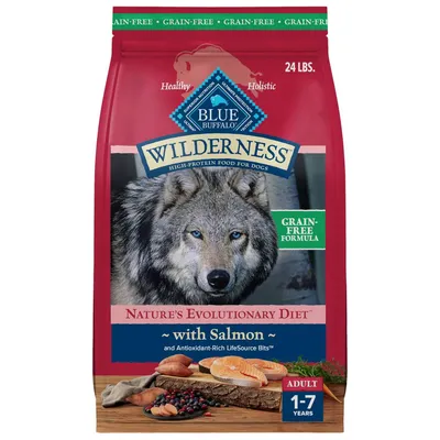 Blue Buffalo Wilderness Salmon Recipe Grain-Free Dry Dog Food