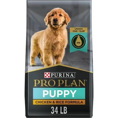 Purina Pro Plan Dry Puppy Food, Chicken & Rice New