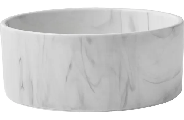 Frisco Marble Design Non-skid Ceramic Dog & Cat Bowl