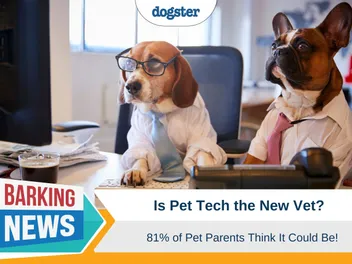 Is Pet Tech the New Vet? 81% of Pet Parents Think It Could Be!