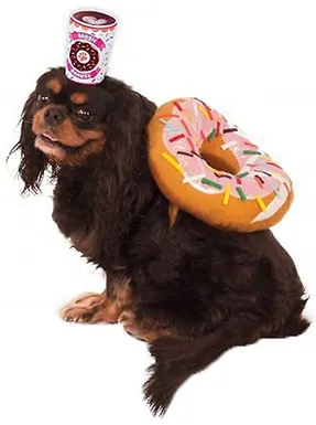 Rubie's Costume Company Donut &amp; Coffee Dog Costume