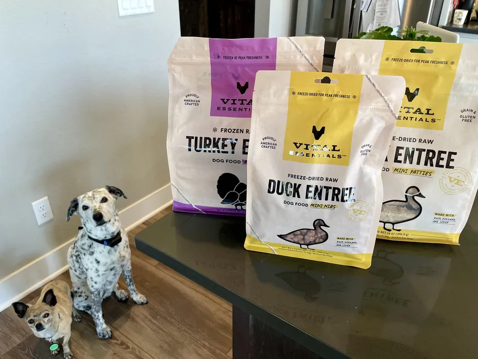 Vital Essentials raw dog food