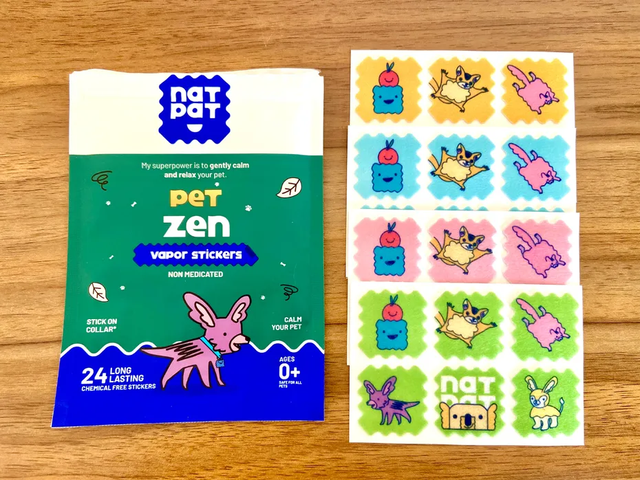 NATPAT Pet Patches - Pet Zen Vapor Stickers