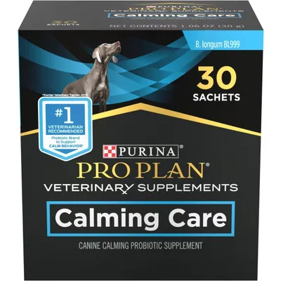 Purina Pro Plan Veterinary Diets Calming Care Liver Flavored Powder Calming Supplement for Dogs