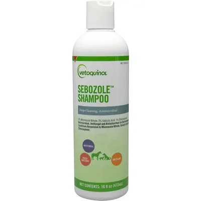Vetoquinol Sebozole Shampoo for Dogs