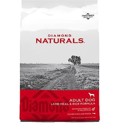 Diamond Naturals Lamb Meal & Rice Formula Adult Dry Dog Food New
