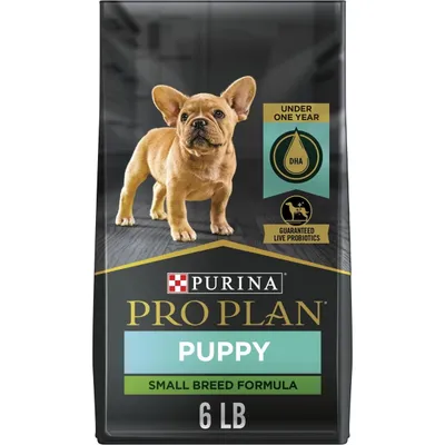 Purina Pro Plan Puppy Small Breed Chicken &amp; Rice Formula Dry Dog Food