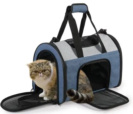 Jespet Soft-Sided Sport Dog &amp; Cat Carrier Bag