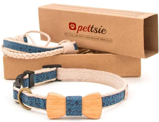 Pettsie Dog Collar Bow Tie