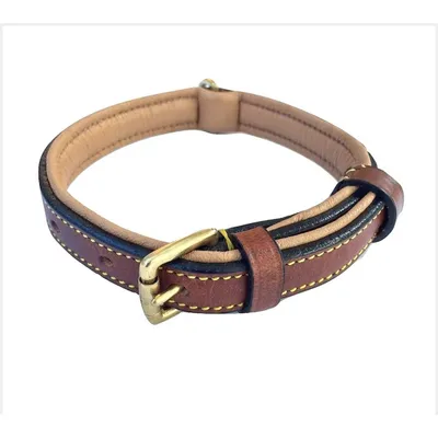 Soft Touch Leather Dog Collar