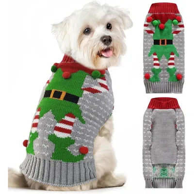 Dog Christmas Ugly Clown Christmas Sweater