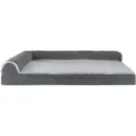 FurHaven Two-Tone Deluxe Chaise
