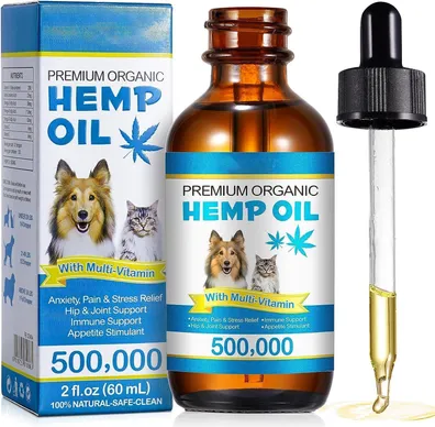 AIQIUSHA Organic Hemp Oil for Dogs