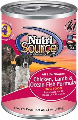 NutriSource Chicken Lamb &amp; Fish Canned Dog Food