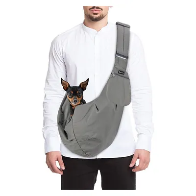 SlowTon Hands-Free Padded and Adjustable Sling Dog &amp; Cat Carrier